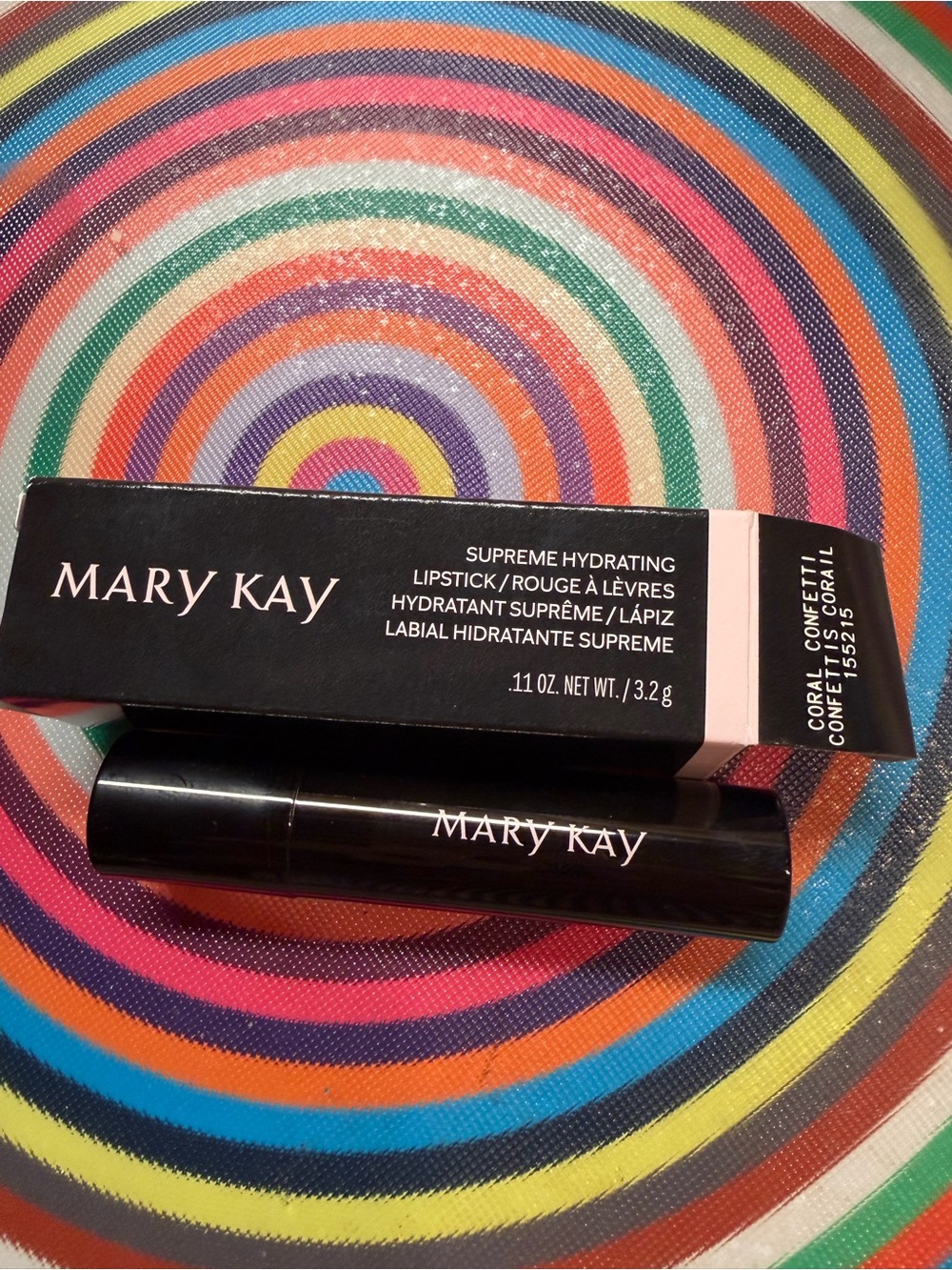 Mary Kay Supreme Hydrating Lipstick - Coral Confetti New!